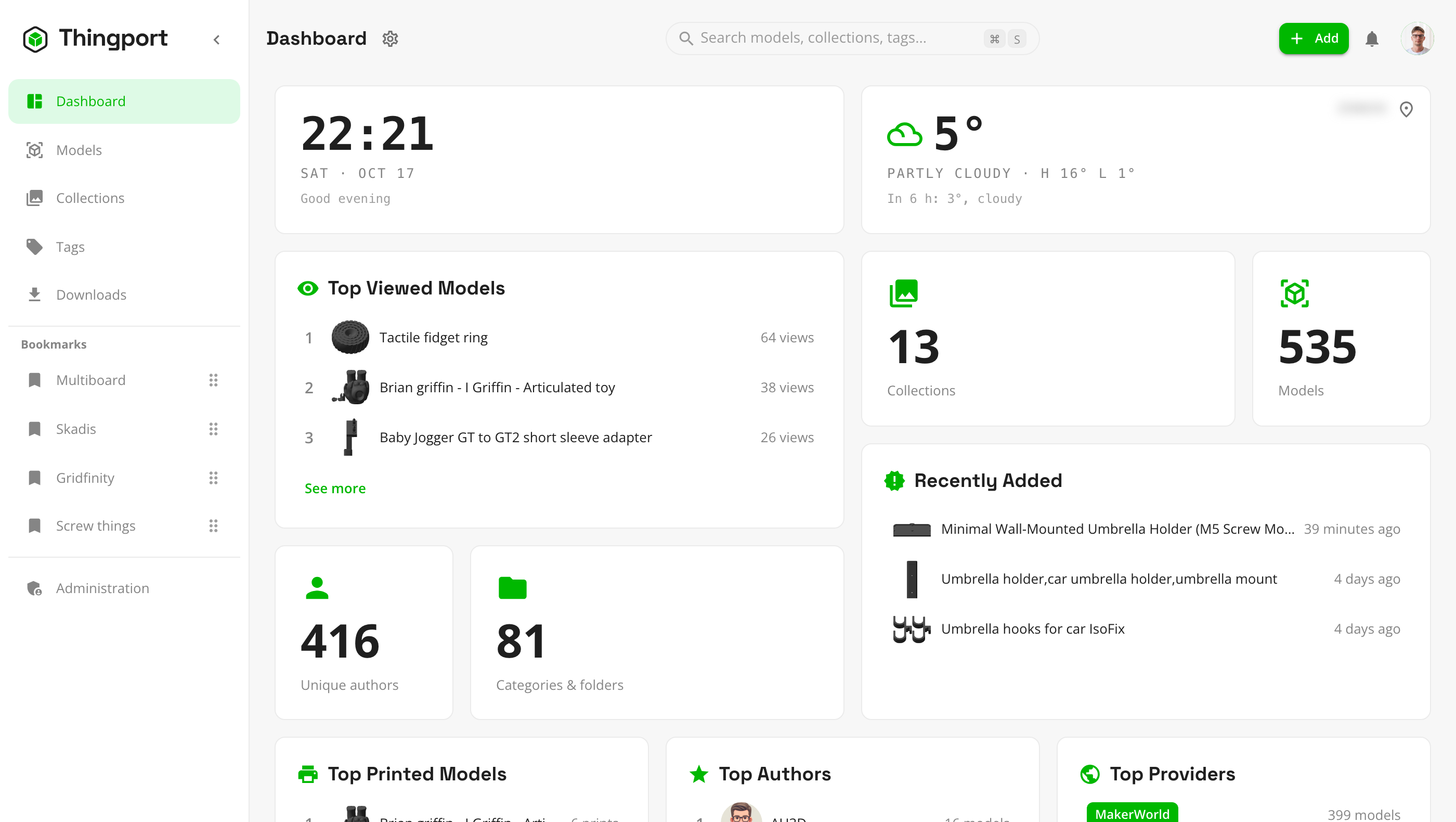 Dashboard