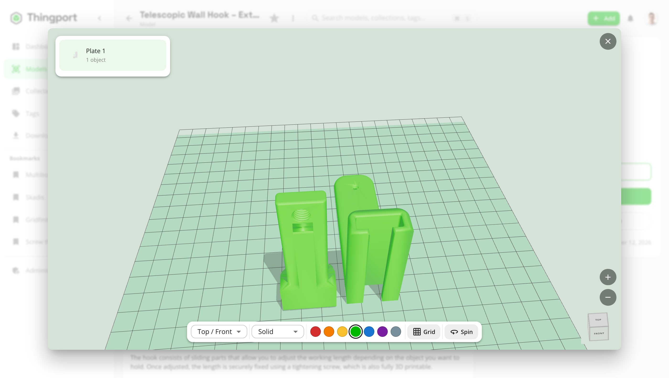 3D preview